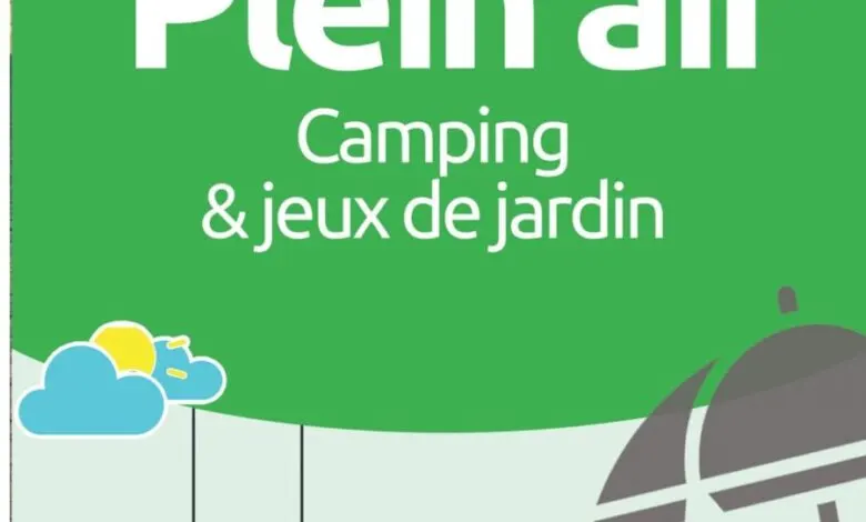 Catalogue Mr Bricolage Maroc Plein air: Camping & jeux de jardin du 3 au 31 Juillet 2020