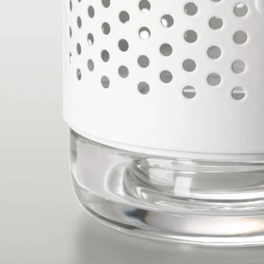 Soldes ikea Maroc Lanterne blanc 21cm ÄDELHET 95Dhs au lieu de 139Dhs