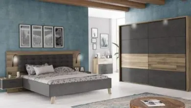 Soldes Kitea Pack RICCIANO : lit + deux tables de chevet à 1 tiroir 4290Dhs au lieu de 6890Dhs