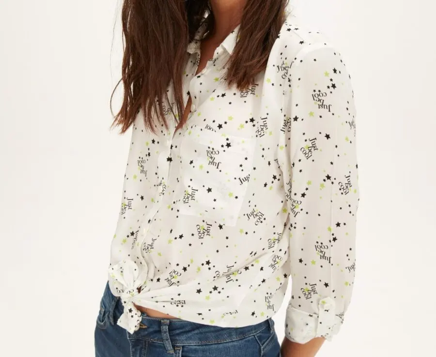 Soldes LC Waikiki Maroc Chemise pour femme à 59Dhs au lieu de 149Dhs