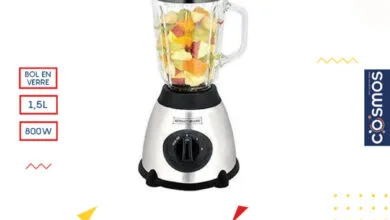 Promo Cosmos Electro Blender ROYALTY LINE 1.5L bol en verre 189Dhs au lieu de 299Dhs