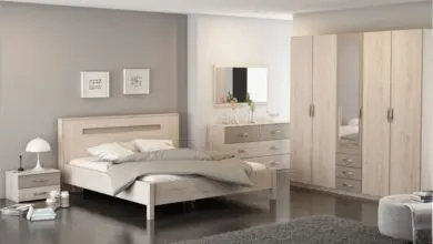 Promo Kitea Pack GEORGIA Set : lit + deux tables de chevet à 2 tiroirs 3290Dhs au lieu de 4490Dhs