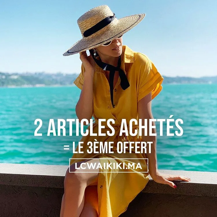 Offre surprise pour l’Aïd Achetez 2 articles et obtenez le 3ème chez LC Waikiki Maroc
