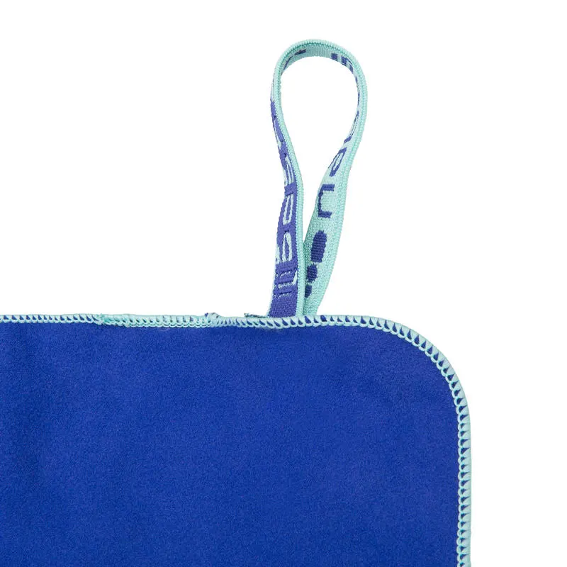 Soldes Decathlon Maroc Serviette Microfibre Bleu L NABAIJI 49Dhs au lieu de 69Dhs