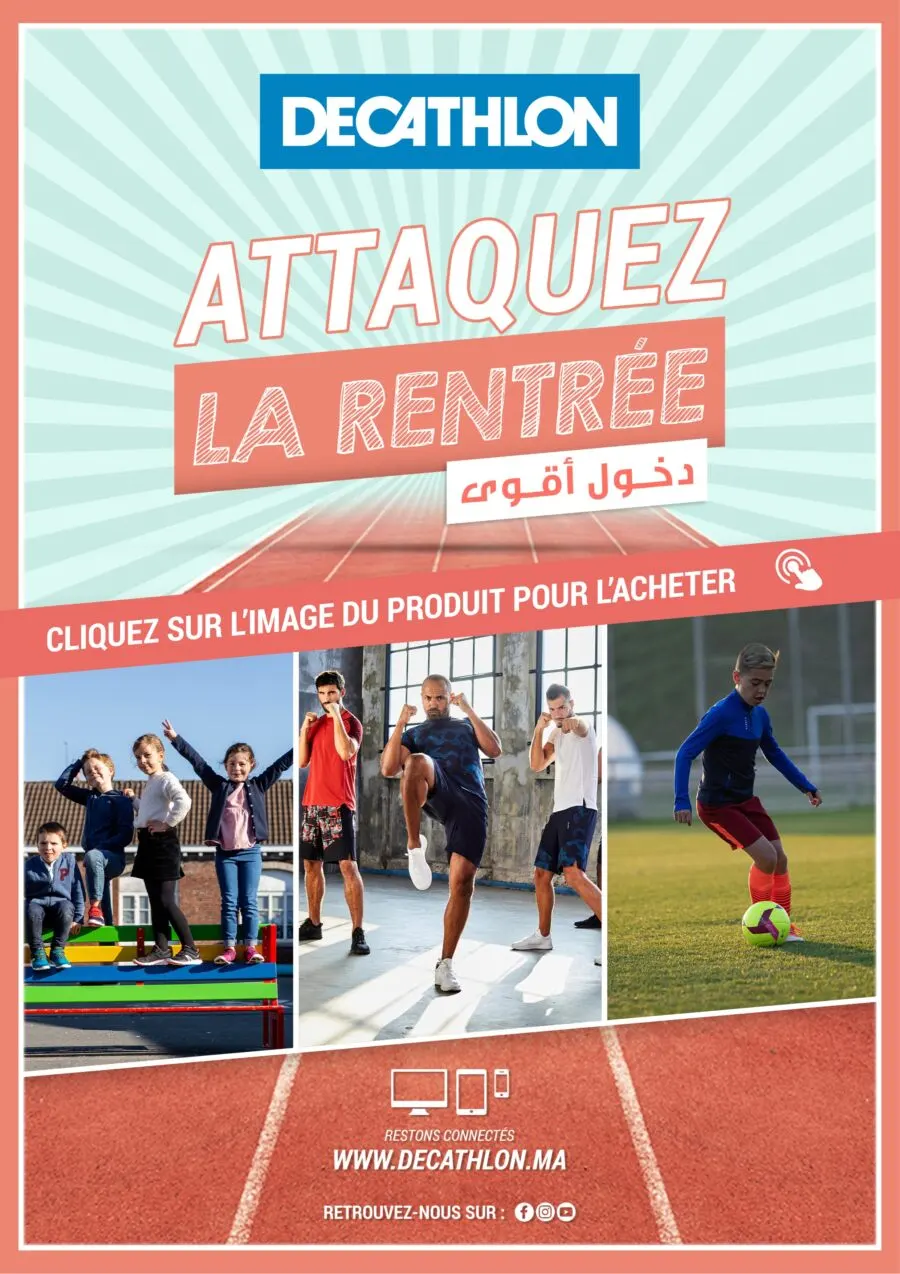Catalogue Multi-Sport Decathlon Maroc Back to School 2020