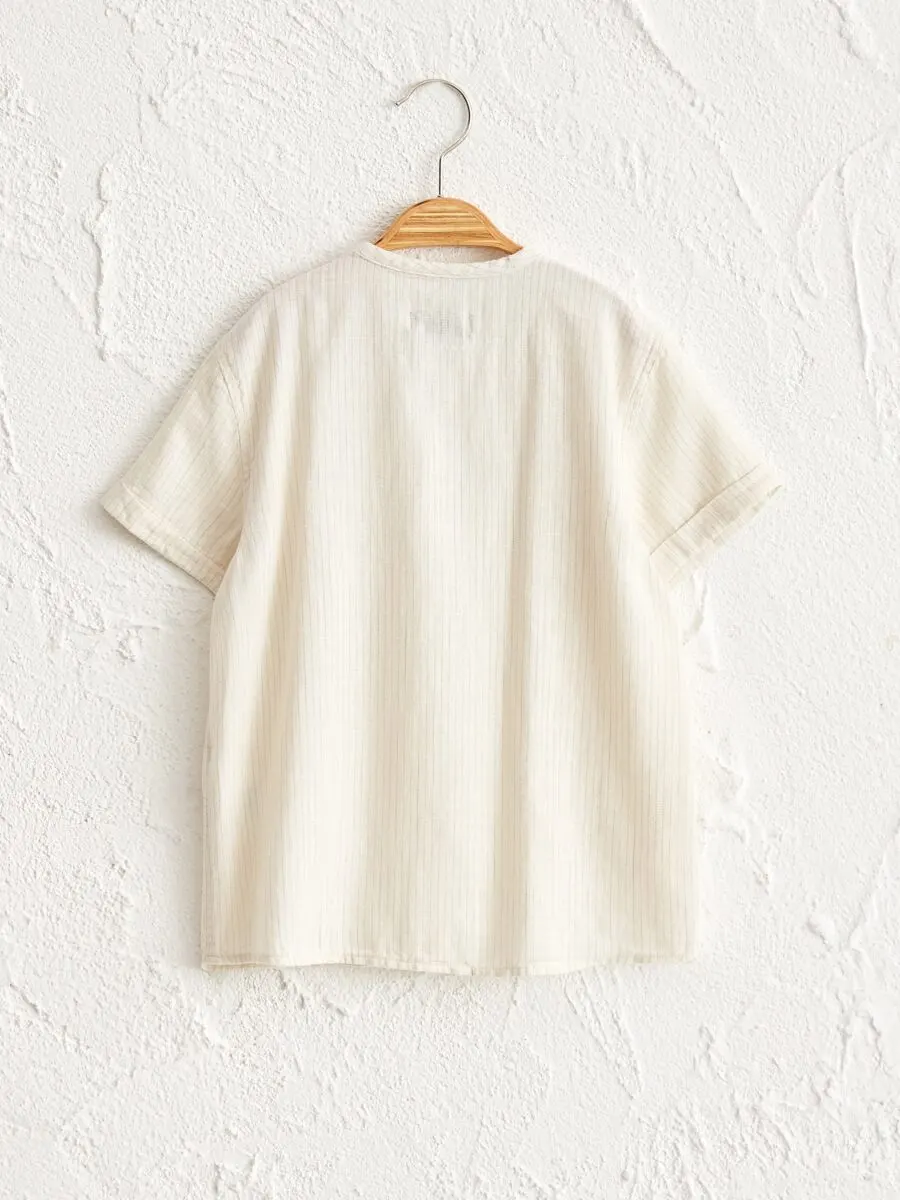 Promo chez LC Waikiki Maroc Chemise pour garçon 79Dhs au lieu de 109Dhs