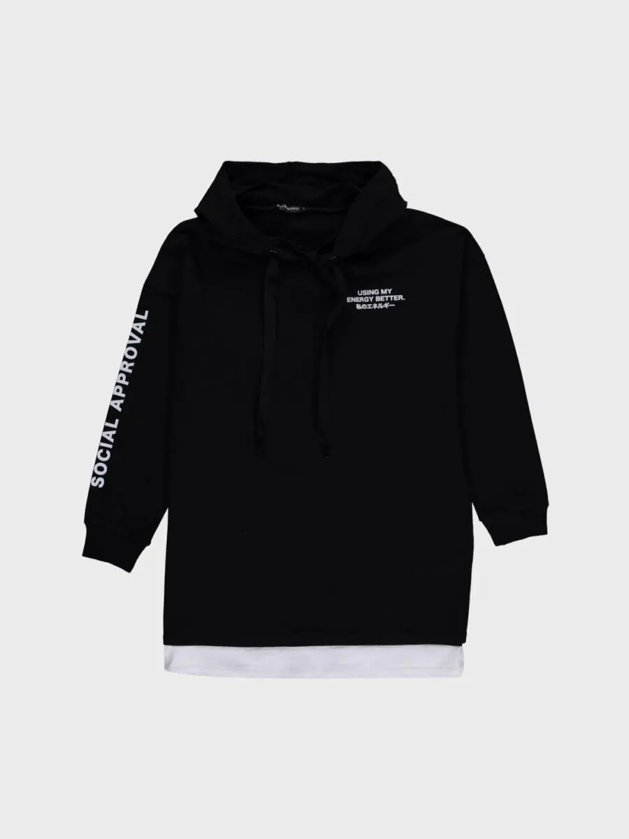 Promo LC Waikiki Maroc Sweatshirt à capuche pour femme 159Dhs au lieu de 199Dhs