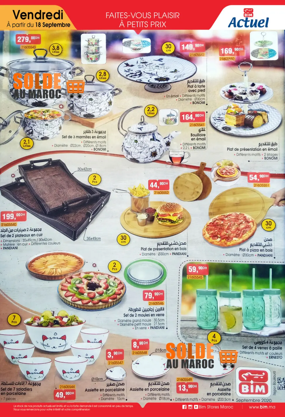 Catalogue Bim Région َBouskoura Ain Chok du Vendredi 18 Septembre 2020