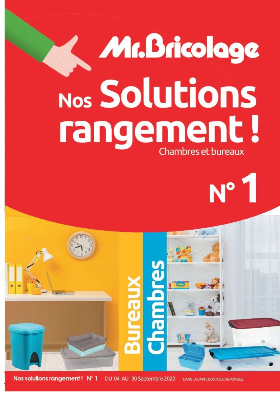Catalogue Mr Bricolage Maroc Spécial Rangement Septembre 2020
