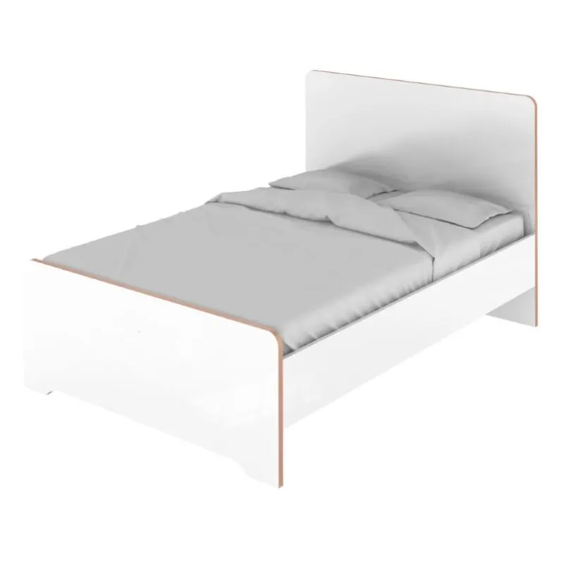 Promo Kitea Lit SERENA Blanc brillant 2190Dhs au lieu de 1890Dhs