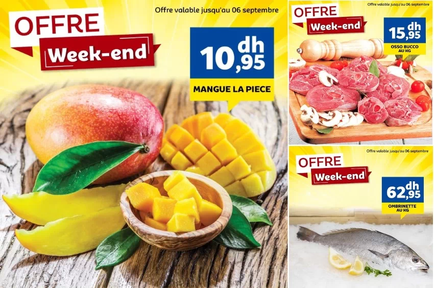 Offre Week-end chez Marjane Valable jusqu'au 6 Septembre 2020