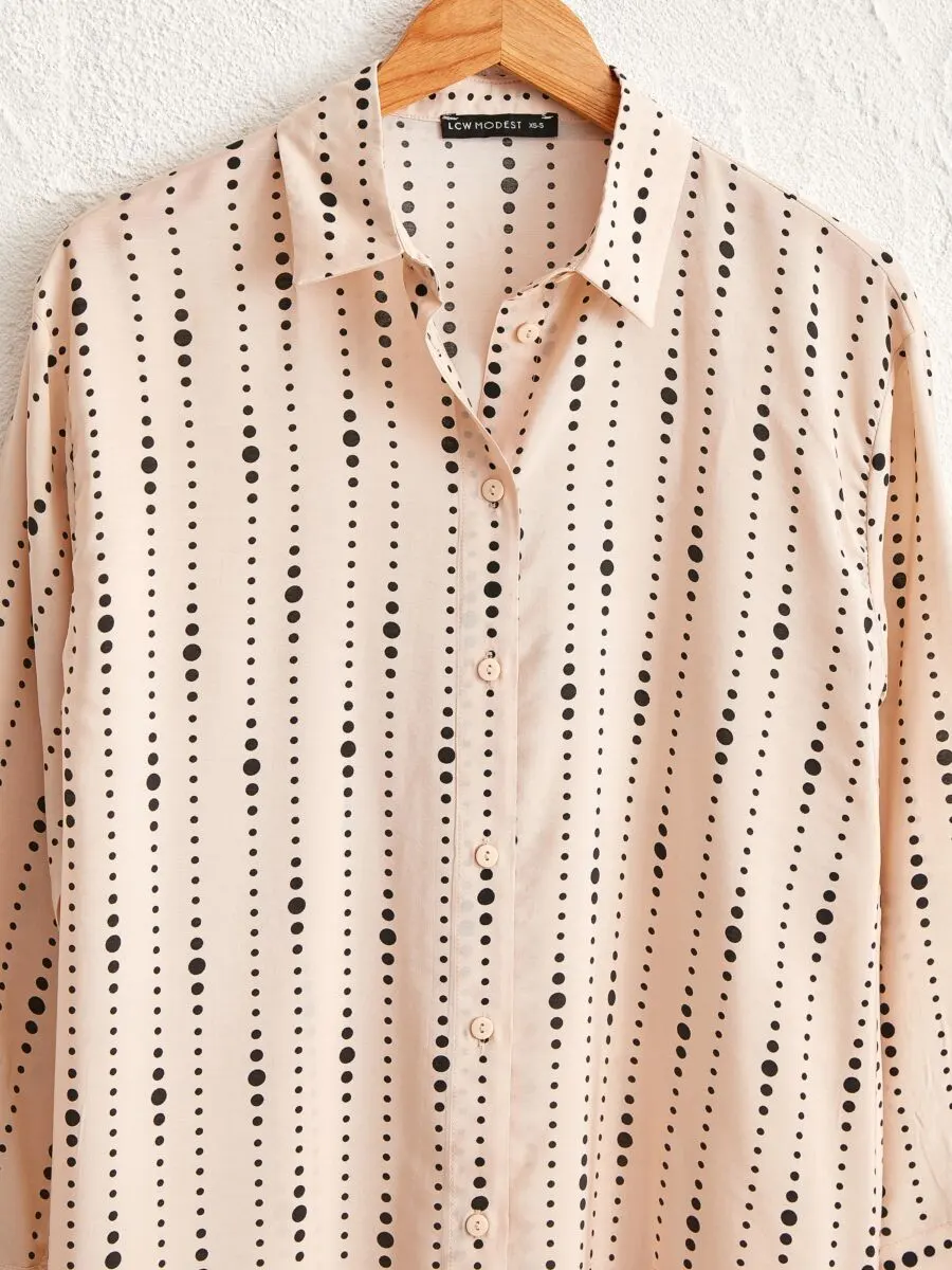 Soldes LC Waikiki Maroc Tunique en viscose à motifs 99Dhs au lieu de 229Dhs