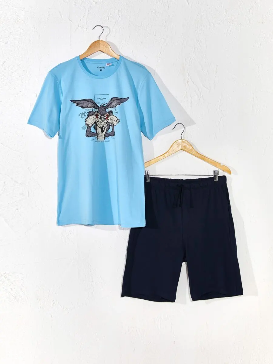 Promo chez LC Waikiki Maroc Ensemble de pyjamas homme 119Dhs au lieu de 159Dhs