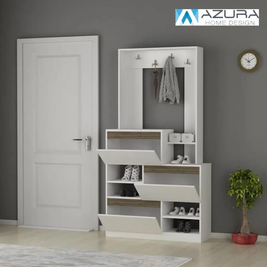 Soldes Azura Home Penderie meuble chaussures CIGDEM 1390Dhs au lieu de 2224Dhs