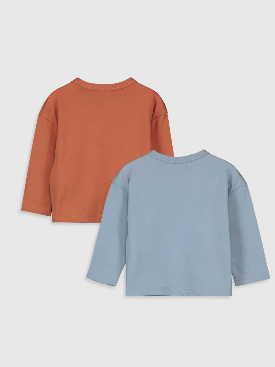 Soldes LC Waikiki Maroc Lot de 2 T-shirt pour bébé garçon 69Dhs au lieu de 109Dhs