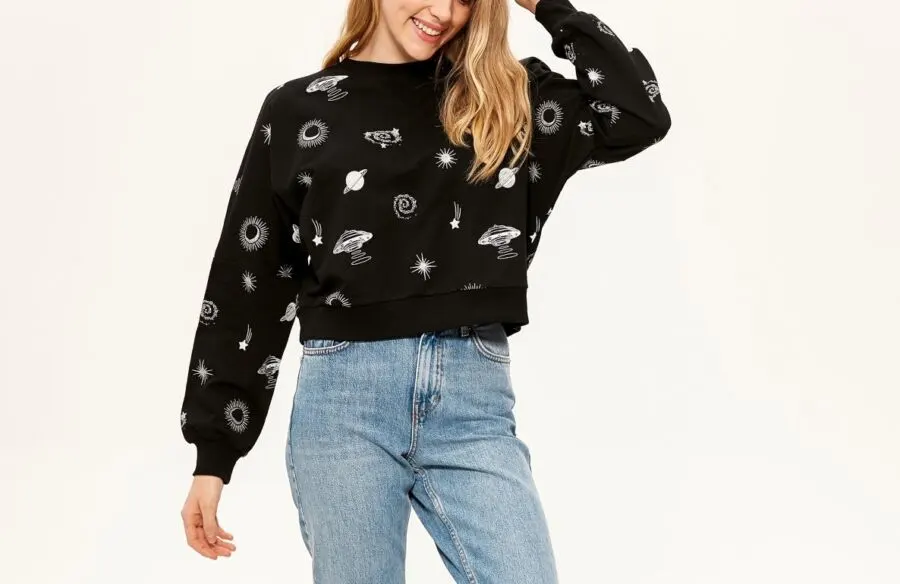 Soldes LC Waikiki Maroc Sweat-shirt pour femme 89Dhs au lieu de 149Dhs
