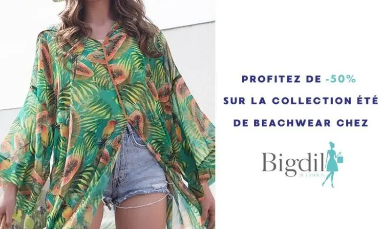 Promo chez Bigdil Maroc Remise de -50% sur la collection Beachwear