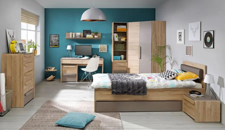 Prix spécial Kitea Lit MALAKKA (90*200 cm) Beige Clair 1650Dhs au lieu de 1890Dhs