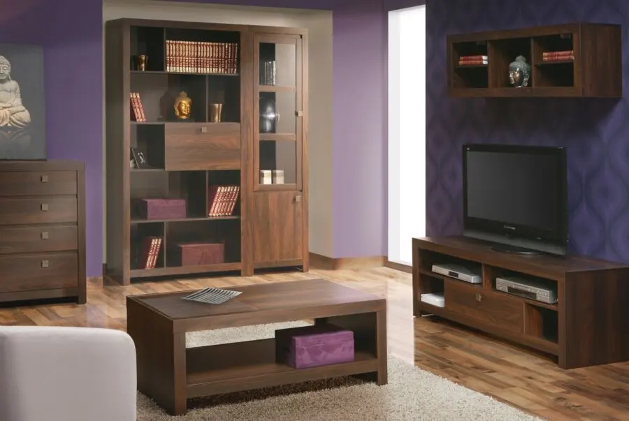 Soldes Kitea Table basse INDIGO Marron 695Dhs au lieu de 795Dhs