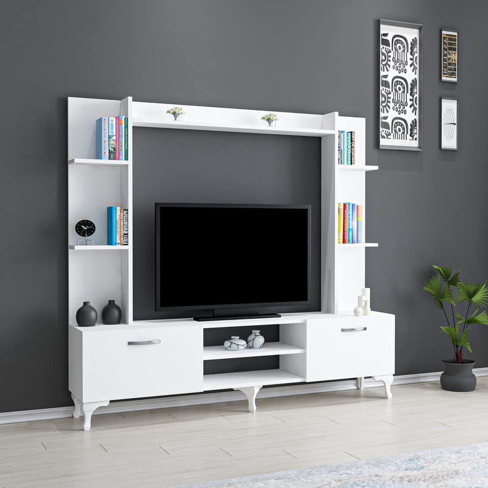 Soldes Azura Home Ensemble meuble TV RENA 1090hs au lieu de 1906Dhs