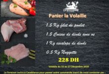 Promo Spécial Panier Volaille chez La Boucherie de la ferme 228Dhs au lieu de 257Dhs