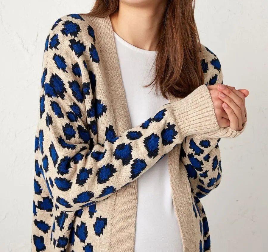 Soldes LC Waikiki Maroc Cardigan de maternité en tricot 189Dhs au lieu de 249Dhs