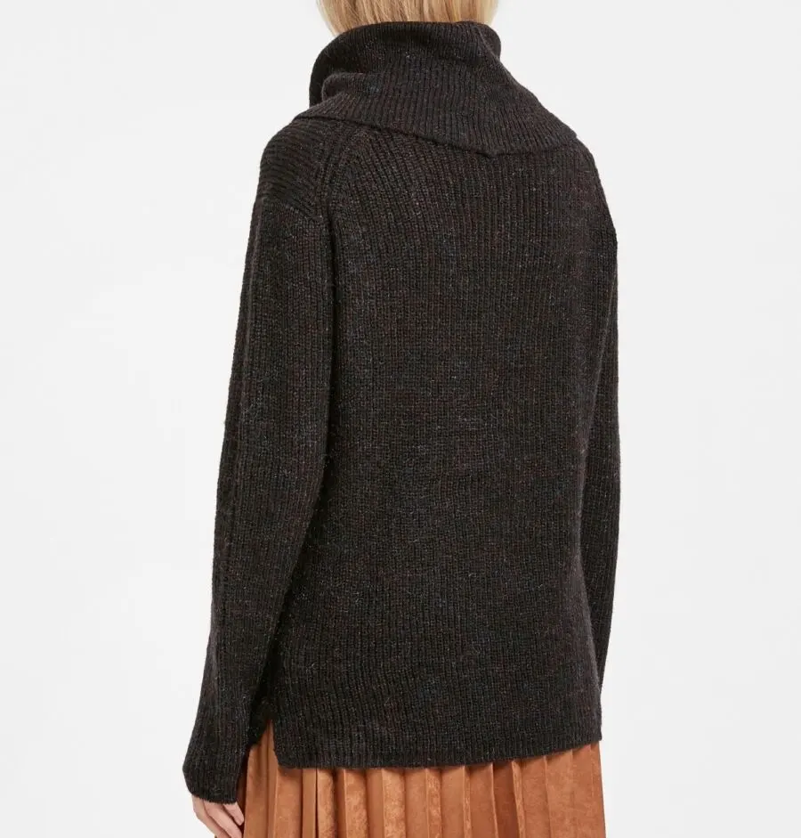 Soldes LC Waikiki Maroc Pull en tricot à motifs à col bénitier 69Dhs au lieu de 149Dhs