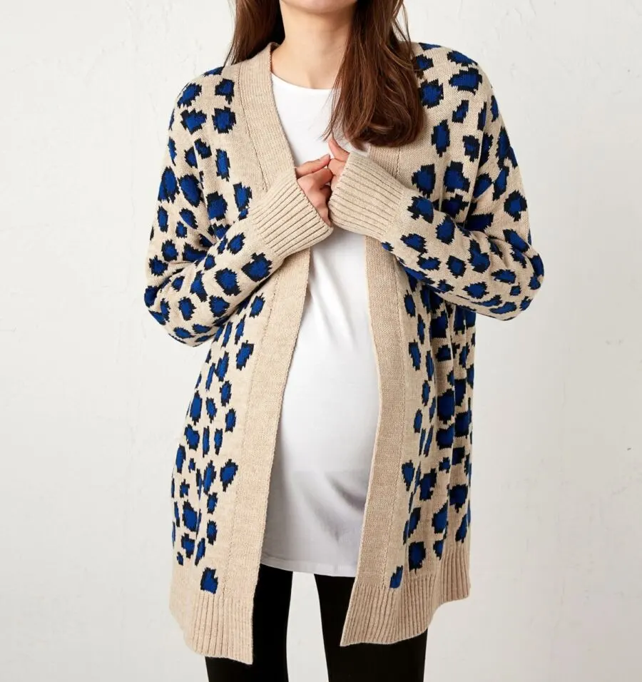 Soldes LC Waikiki Maroc Cardigan de maternité en tricot 189Dhs au lieu de 249Dhs
