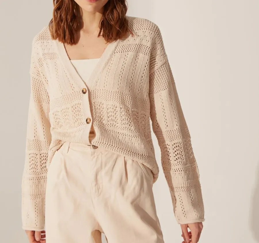Soldes LC Waikiki Maroc Cardigan pour femme 99Dhs au lieu de 149Dhs