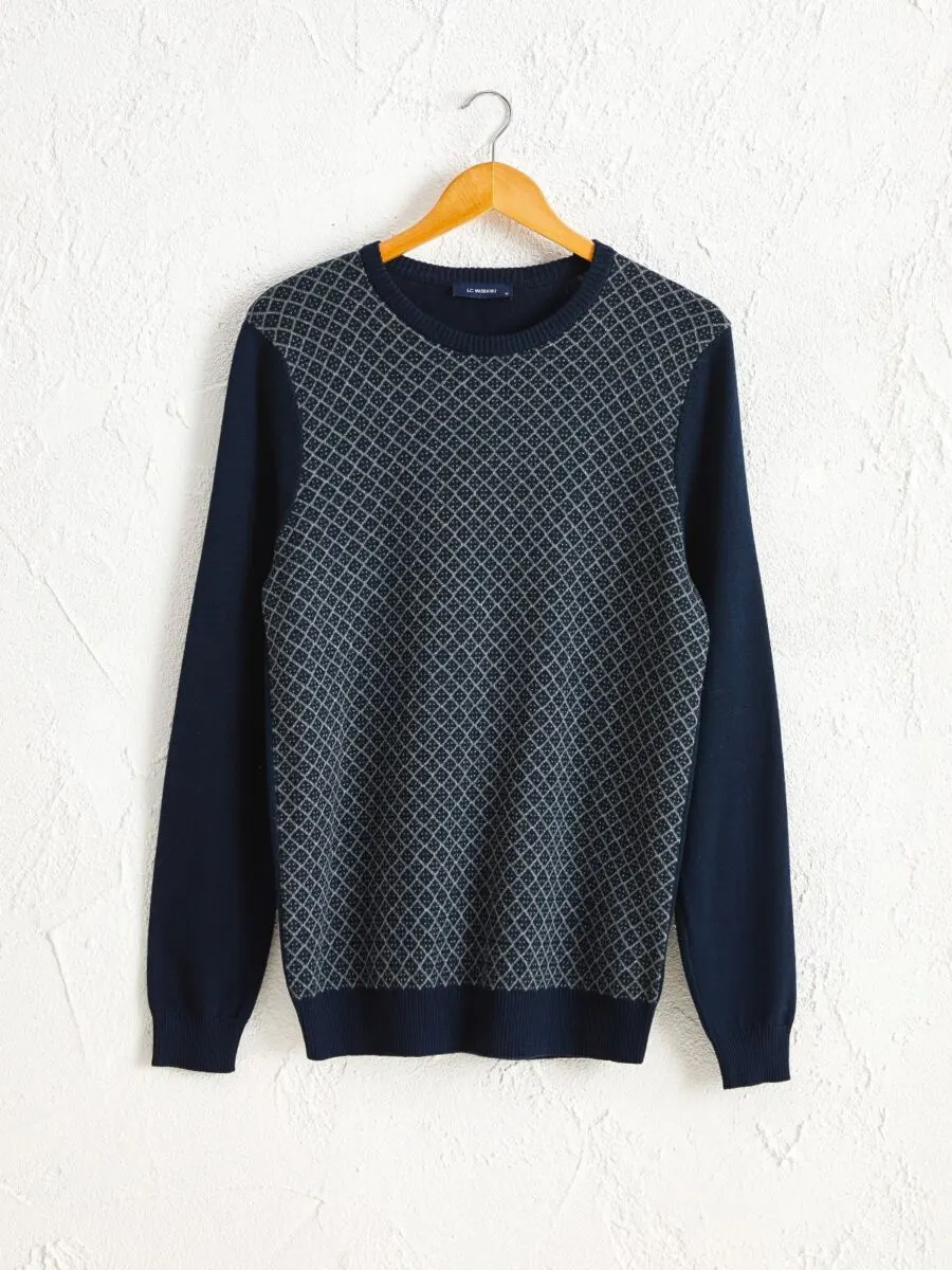 Soldes LC Waikiki Maroc Pull en tricot léger à col ras du cou 119Dhs au lieu de 149Dhs