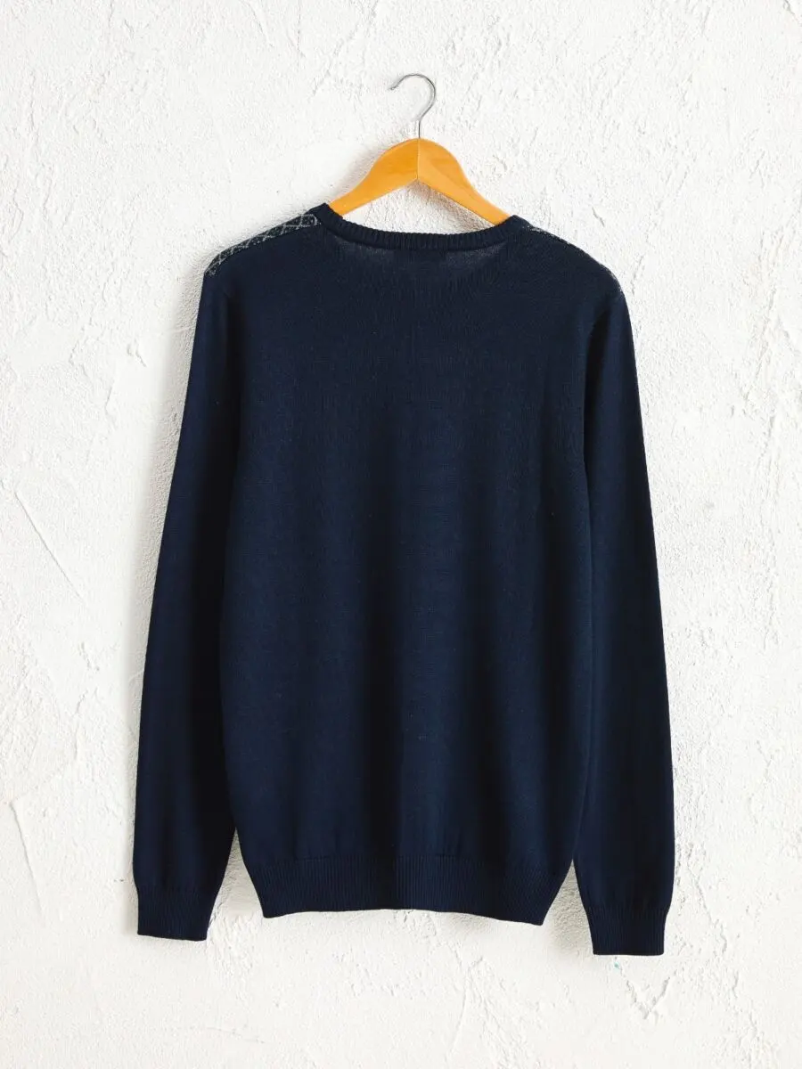 Soldes LC Waikiki Maroc Pull en tricot léger à col ras du cou 119Dhs au lieu de 149Dhs