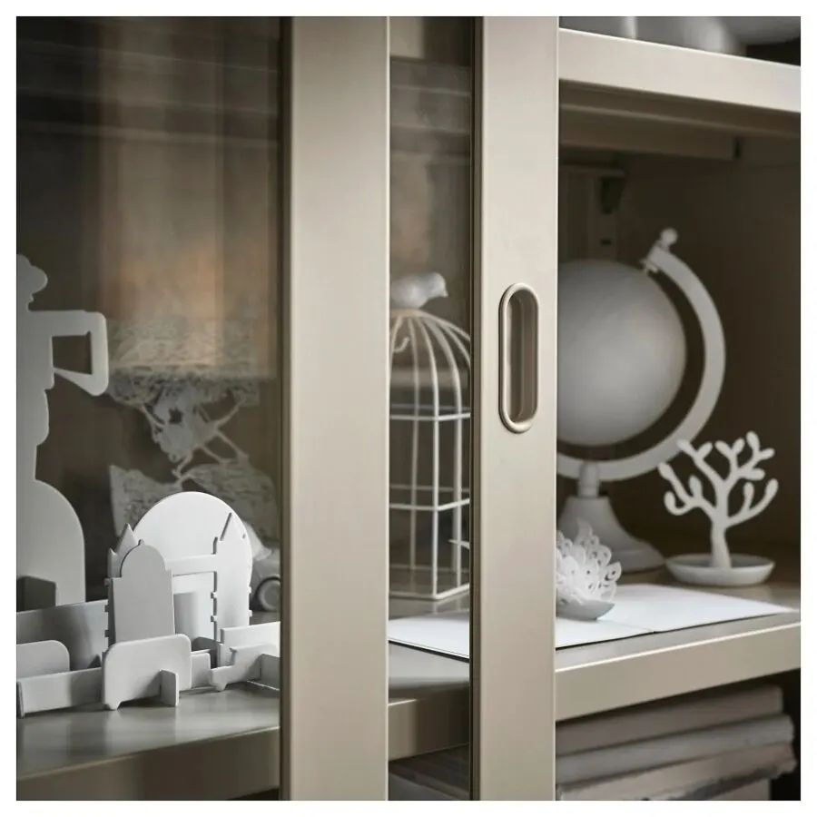 Soldes Ikea Maroc Élément portes vitrées coulissantes IDÅSEN 2795Dhs au lieu de 3995Dhs