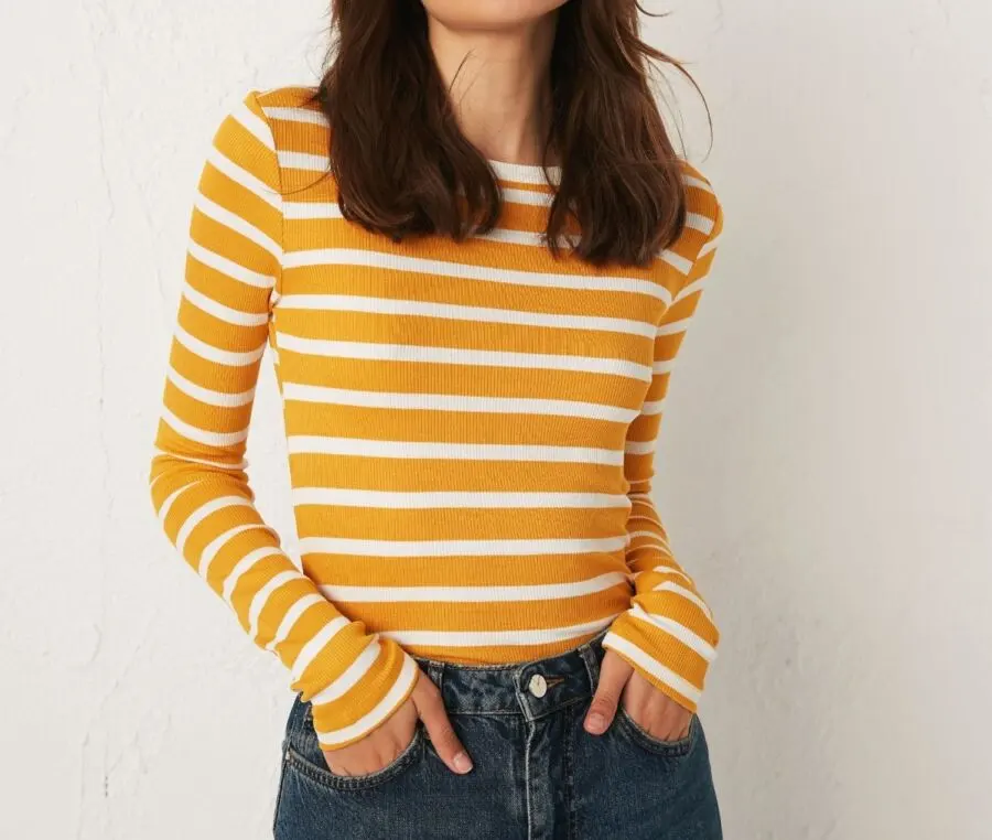 Soldes LC Waikiki Maroc T-shirt manches longues femme 49Dhs au lieu de 119Dhs