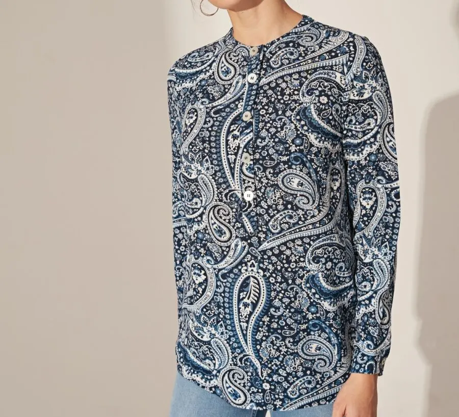 Soldes LC Waikiki Maroc Chemise en viscose à motifs 109Dhs au lieu de 149Dhs