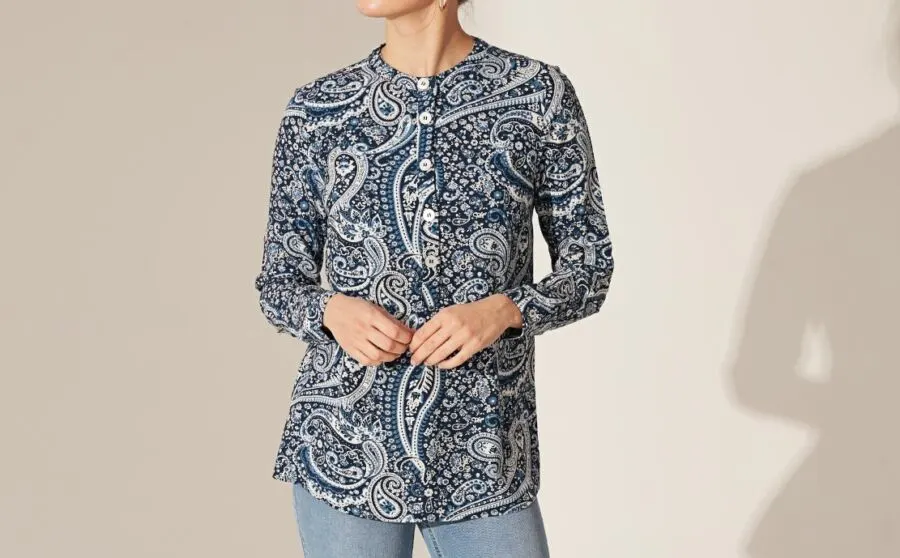 Soldes LC Waikiki Maroc Chemise en viscose à motifs 109Dhs au lieu de 149Dhs