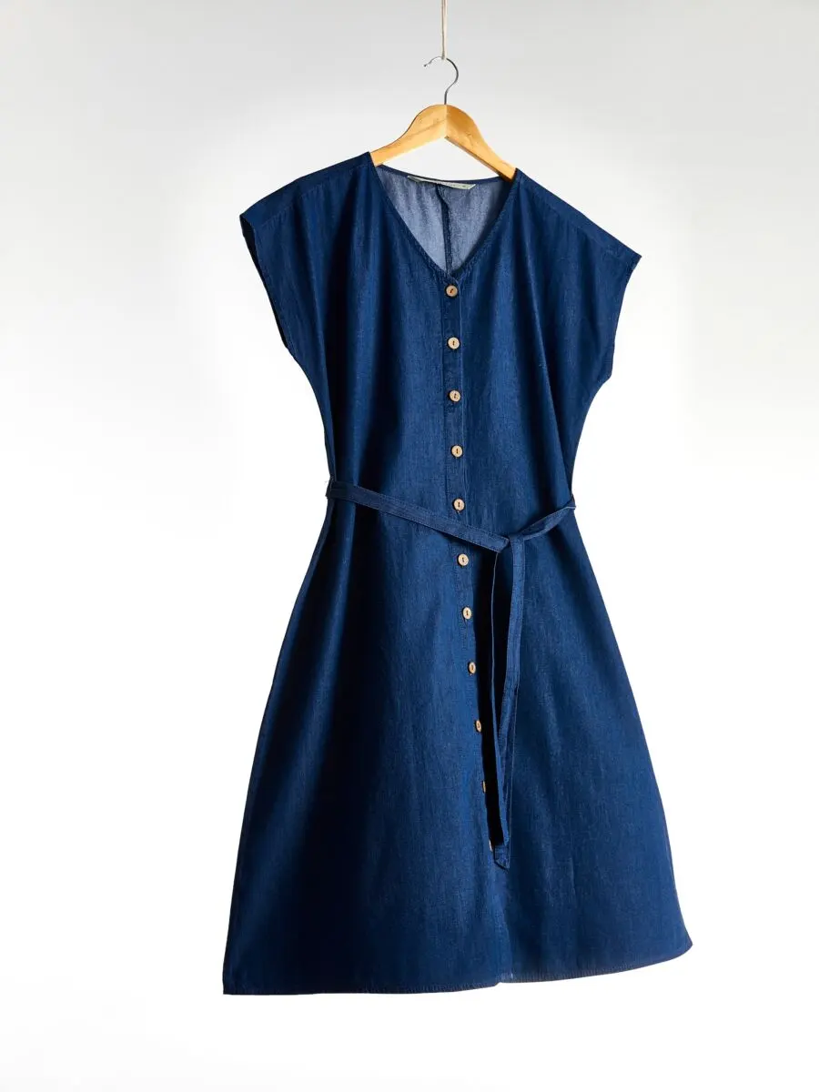 Soldes LC Waikiki Maroc Robe en jean femme 119Dhs au lieu de 229Dhs