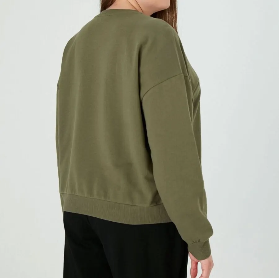 Soldes LC Waikiki Maroc Sweatshirt imprimé de lettres 109Dhs au lieu de 169Dhs