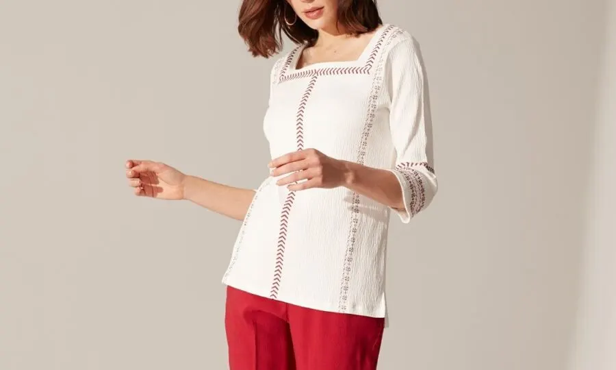 Soldes LC Waikiki Maroc T-shirt pour femme 79Dhs au lieu de 139Dhs