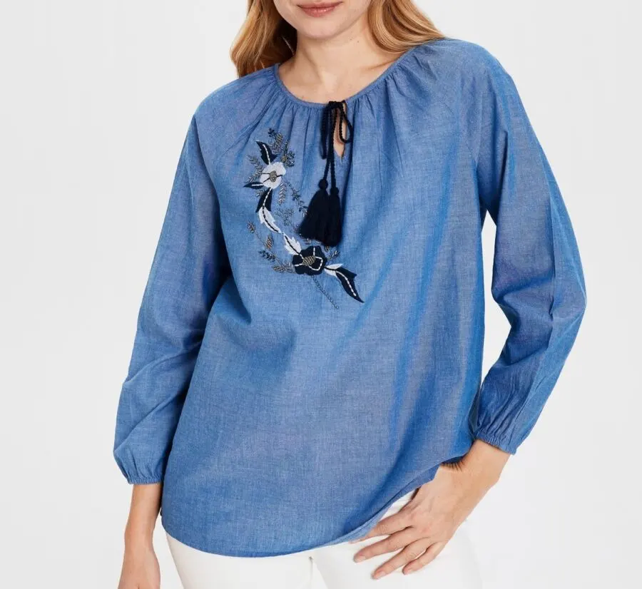 Soldes LC Waikiki Maroc Blouse pour femme 89Dhs au lieu de 179Dhs