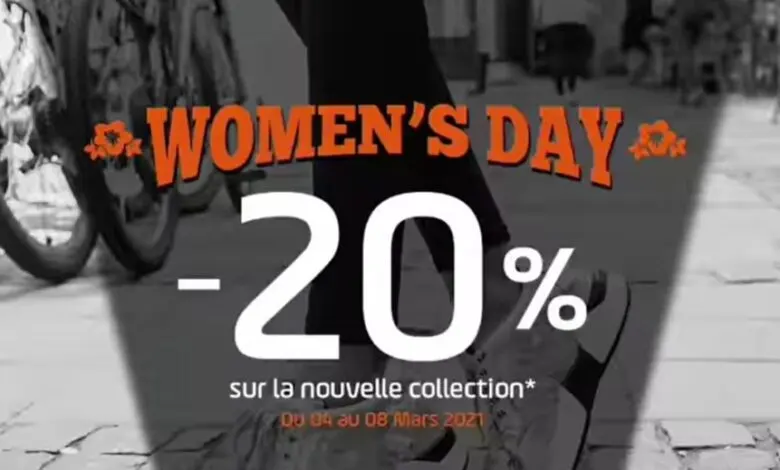 Women's DAY chez Courir Maroc -20% sur la nouvelle collection du 4 au 8 Mars 2021