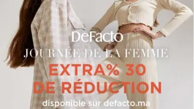 Spécial journée da la femme chez DeFacto Maroc -30% sur les articles sélectionnés