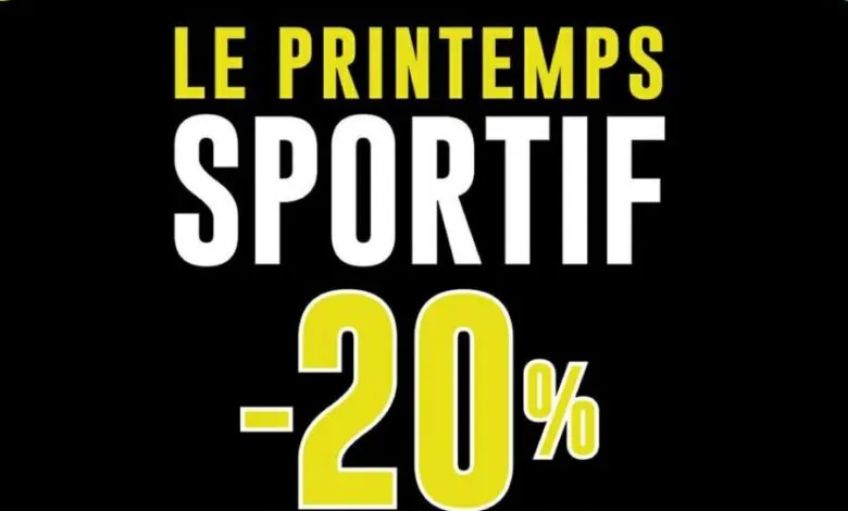Soldes Go Sport Maroc -20% sur la nouvelle collection du 25 au 28 Mars 2021