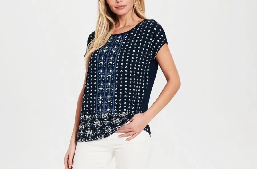 Soldes LC Waikiki Maroc T-shirt pour femme 49Dhs au lieu de 89Dhs