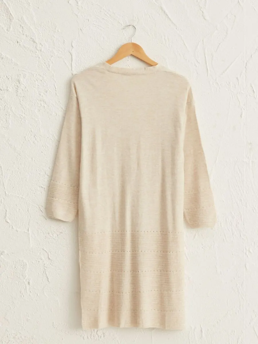 Soldes LC Waikiki Maroc Cardigan en tricot uni pour femme 139Dhs au lieu de 179Dhs