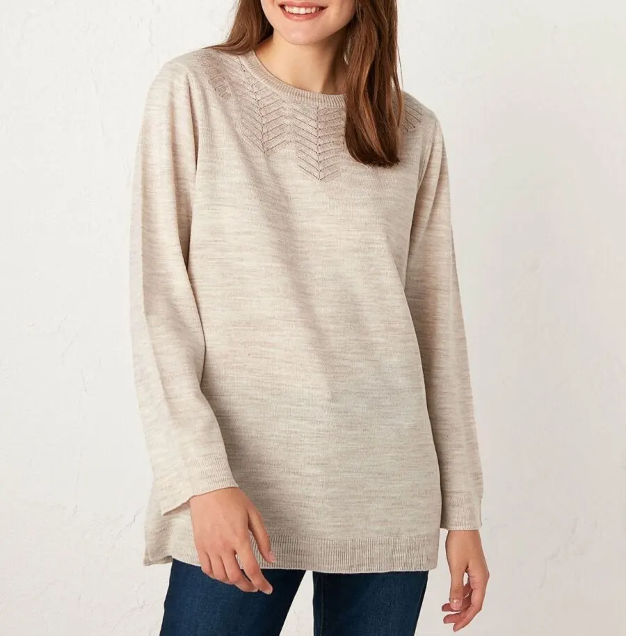 Soldes LC Waikiki Maroc Pull en tricot pour femme 99Dhs au lieu de 149Dhs