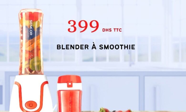 Offres du Ramadan Bricoma Blender à smoothie SENCOR 399Dhs