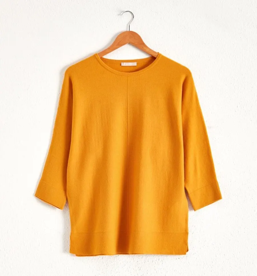 Soldes LC Waikiki Maroc Pull en tricot ample uni 109Dhs au lieu de 149Dhs