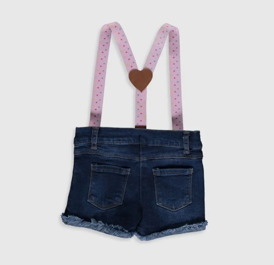 Soldes LC Waikiki Maroc Shorts en jean bébé fille 79Dhs au lieu de 119Dhs