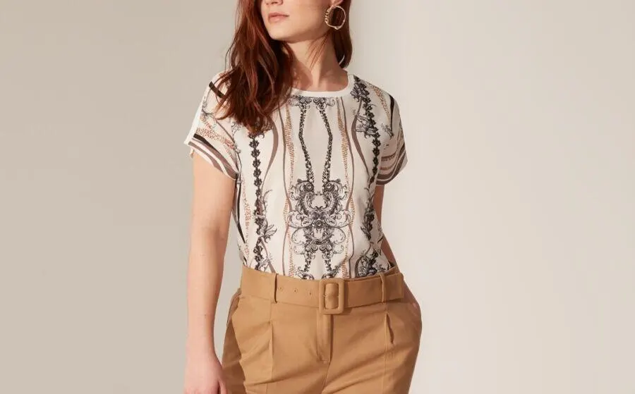 Soldes LC Waikiki Maroc T-shirt pour femme 79Dhs au lieu de 119Dhs