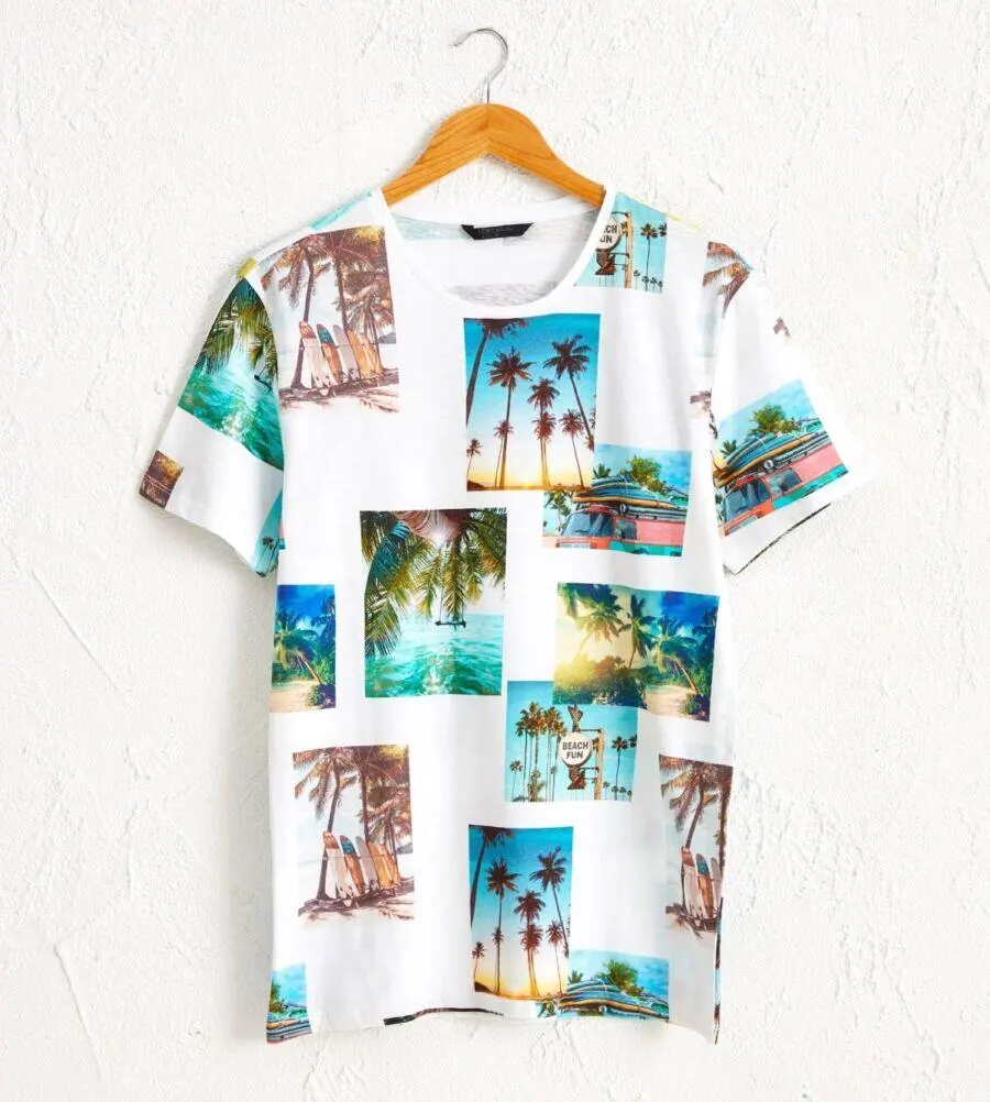 Soldes LC Waikiki Maroc T-shirt pour homme 79Dhs au lieu de 139Dhs